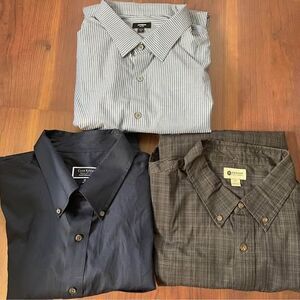 2 New 1 EUC Men’s shirts XXL 2XL